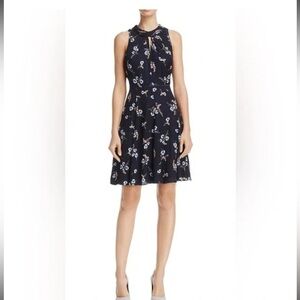 Rebecca Taylor Halter Fit Dress